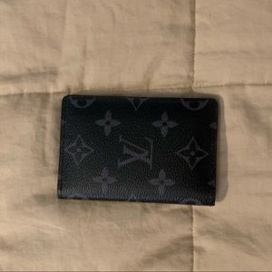Louis Vuitton Monogram Eclipse Pocket Organizer